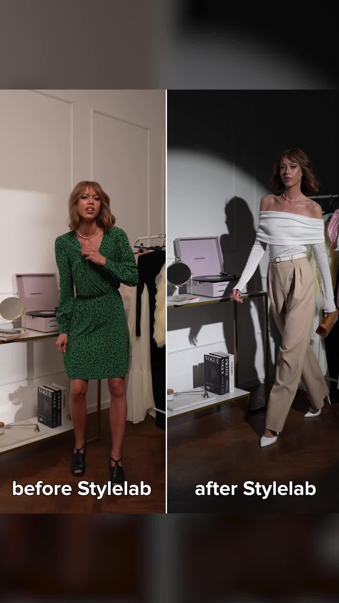 Try on any outfit with StyleLab!