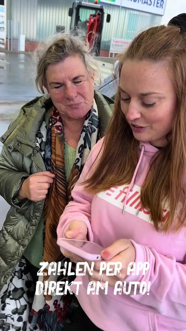 Der Tank-Tipp. Einfach per App zahlen und weiterfahren. Jetzt downlaoden.