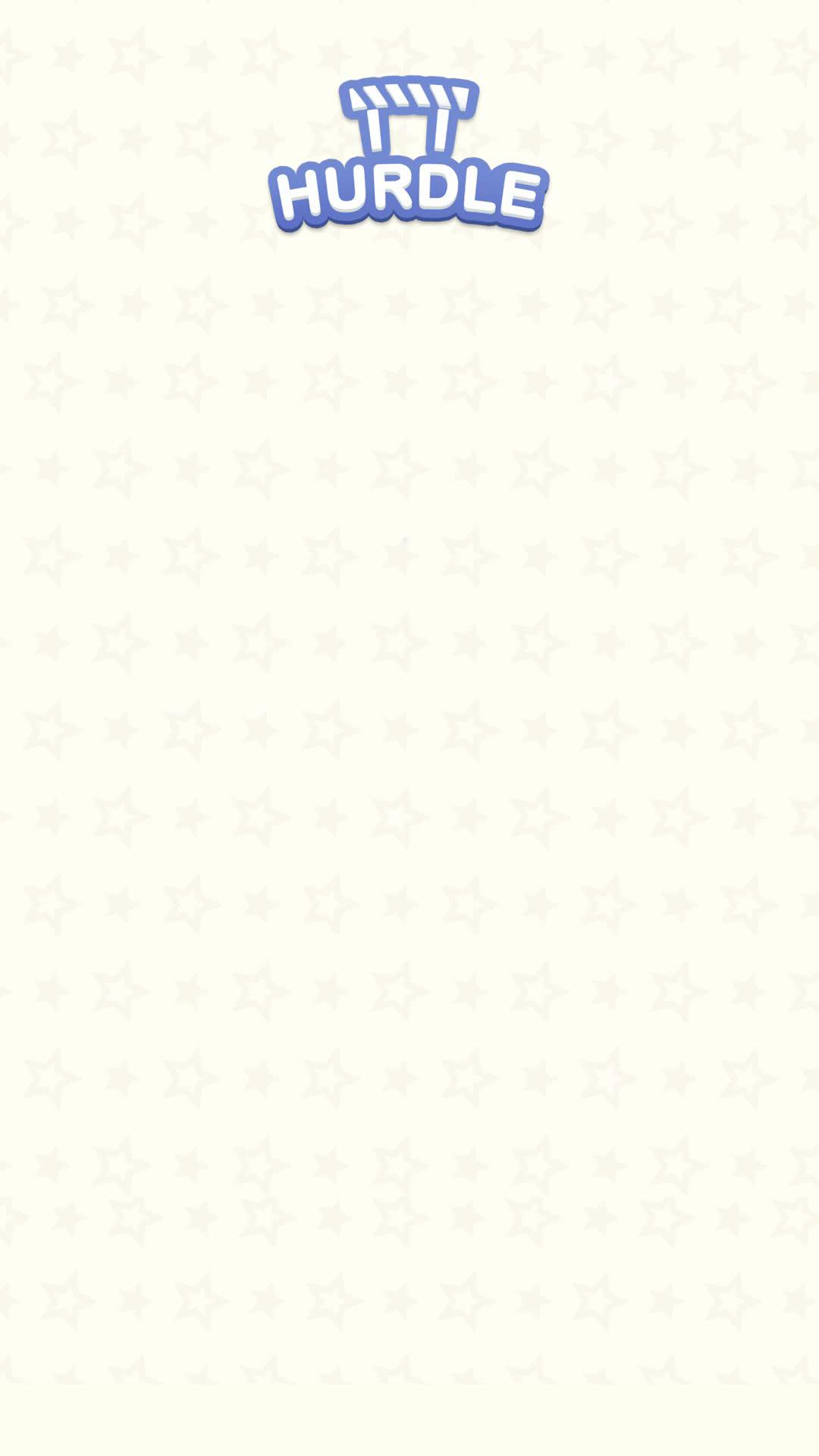 Can you find the secret word of HURDLE - WORDLE? Play HURDLE unlimited puzzles now. Try it FREE!