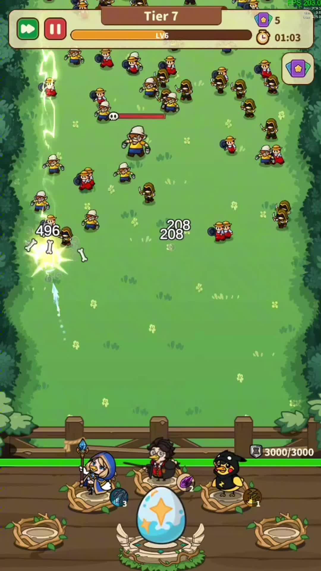 Strategy and luck to beat everything!