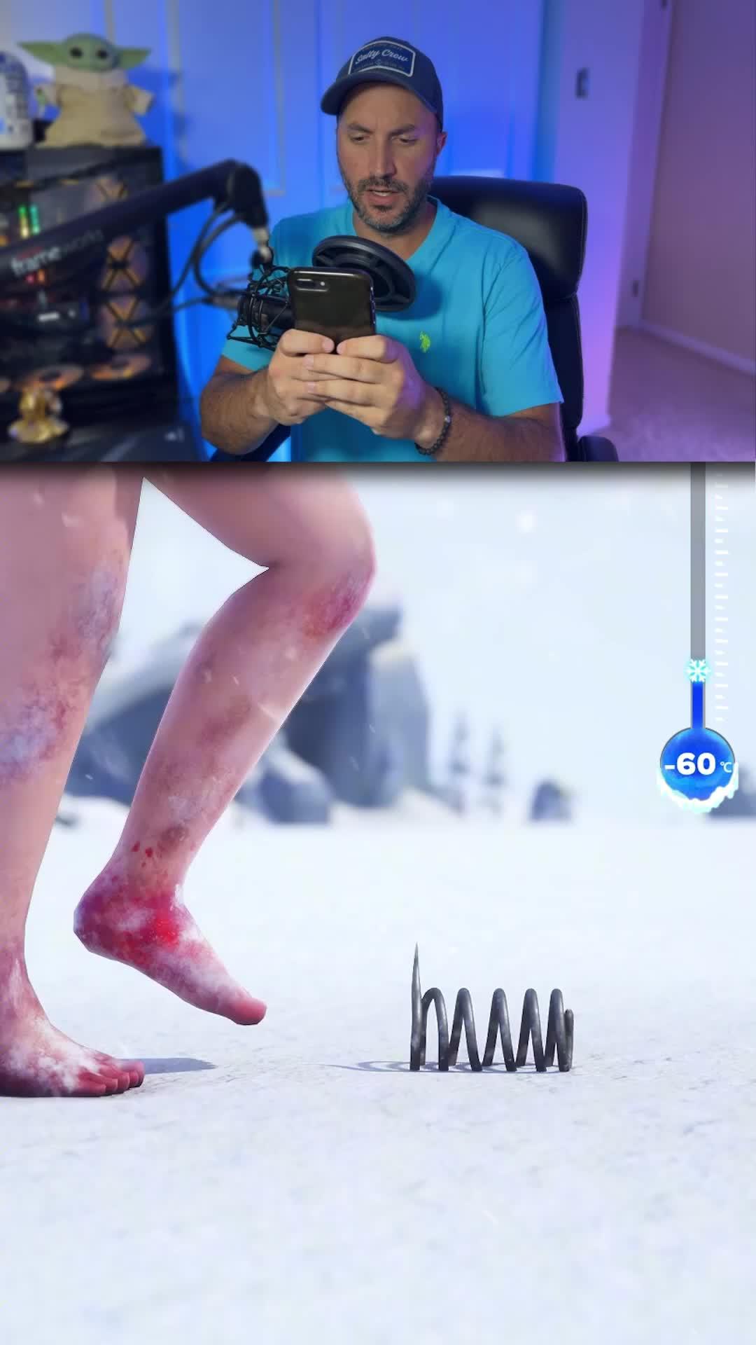 Face the challenge and don't get cold feet!