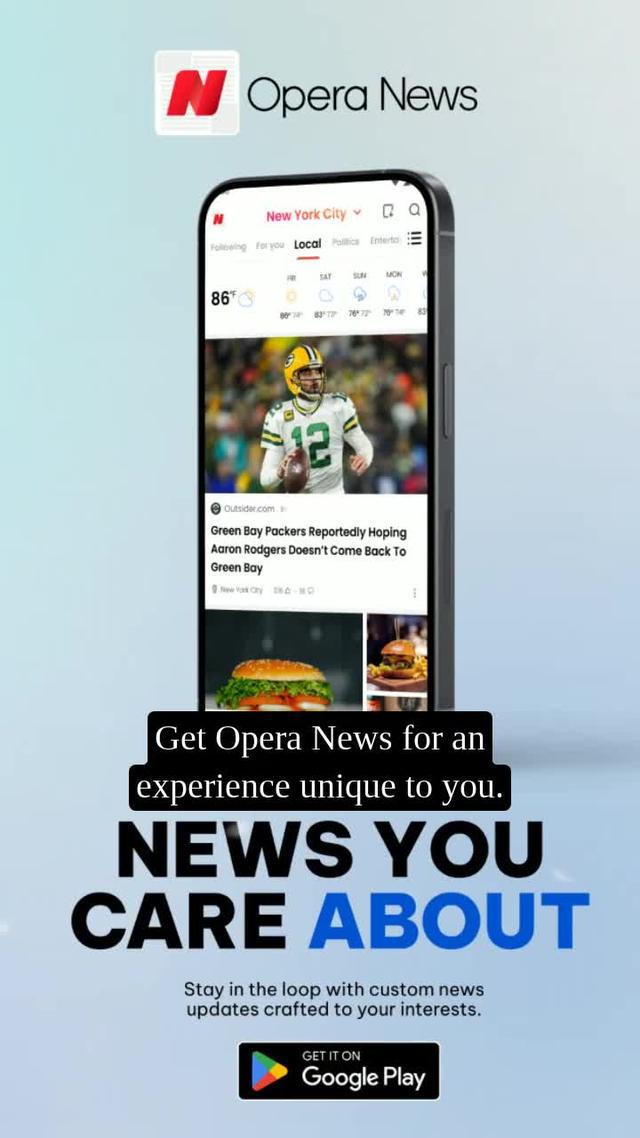 Discover articles handpicked for you. Get Opera News for an experience unique to you.