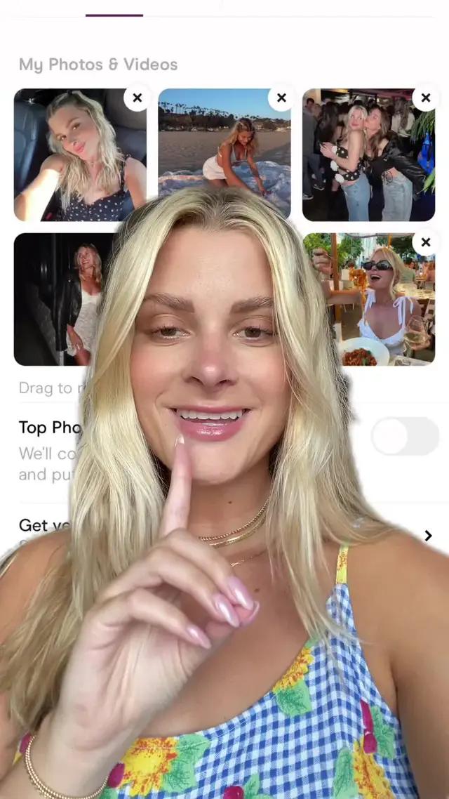 A little dating app refresh with @Facetune 🩷 Use the link in my bio to download the Facetune app !! #dating #datestory #FaceTunePartner  