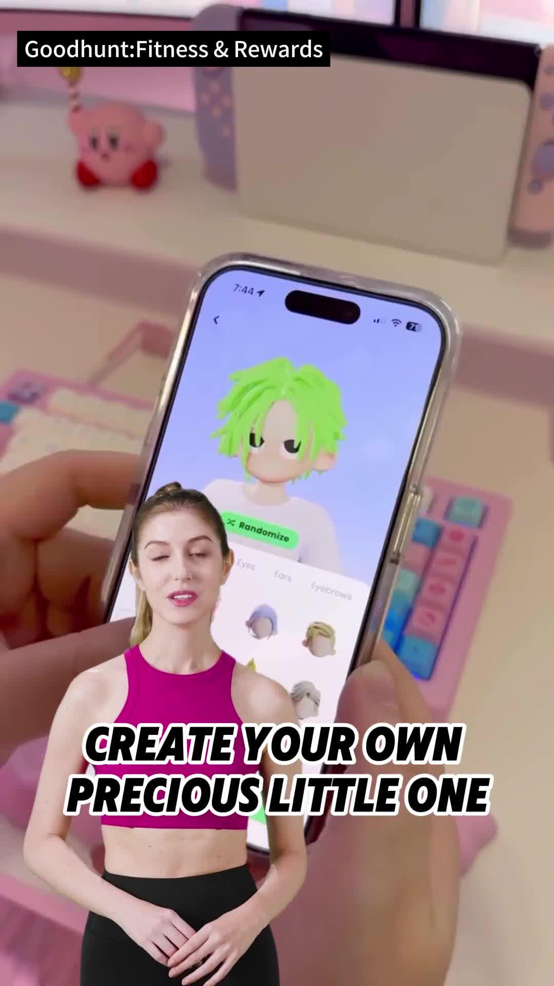 Challenge friends, compete on leaderboards, let avatars interact. Fitness has never been this fun!