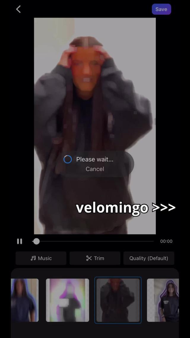 Velocity edits in seconds! Choose the template you like!