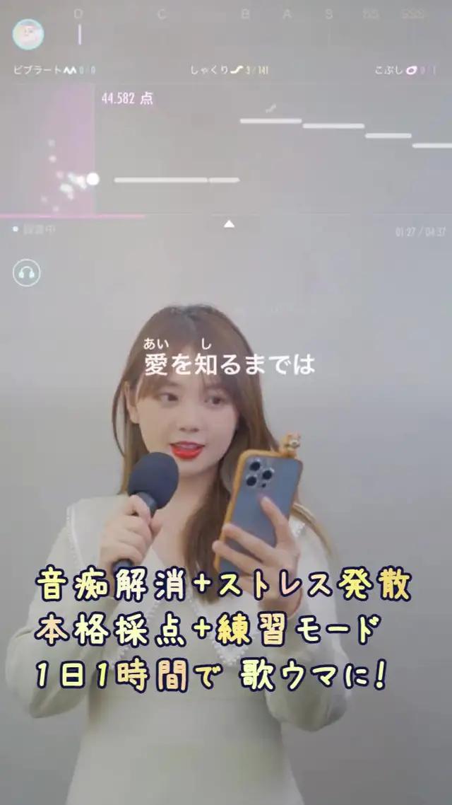 ポケット中にカラオケを
家でも本格カラオケ！