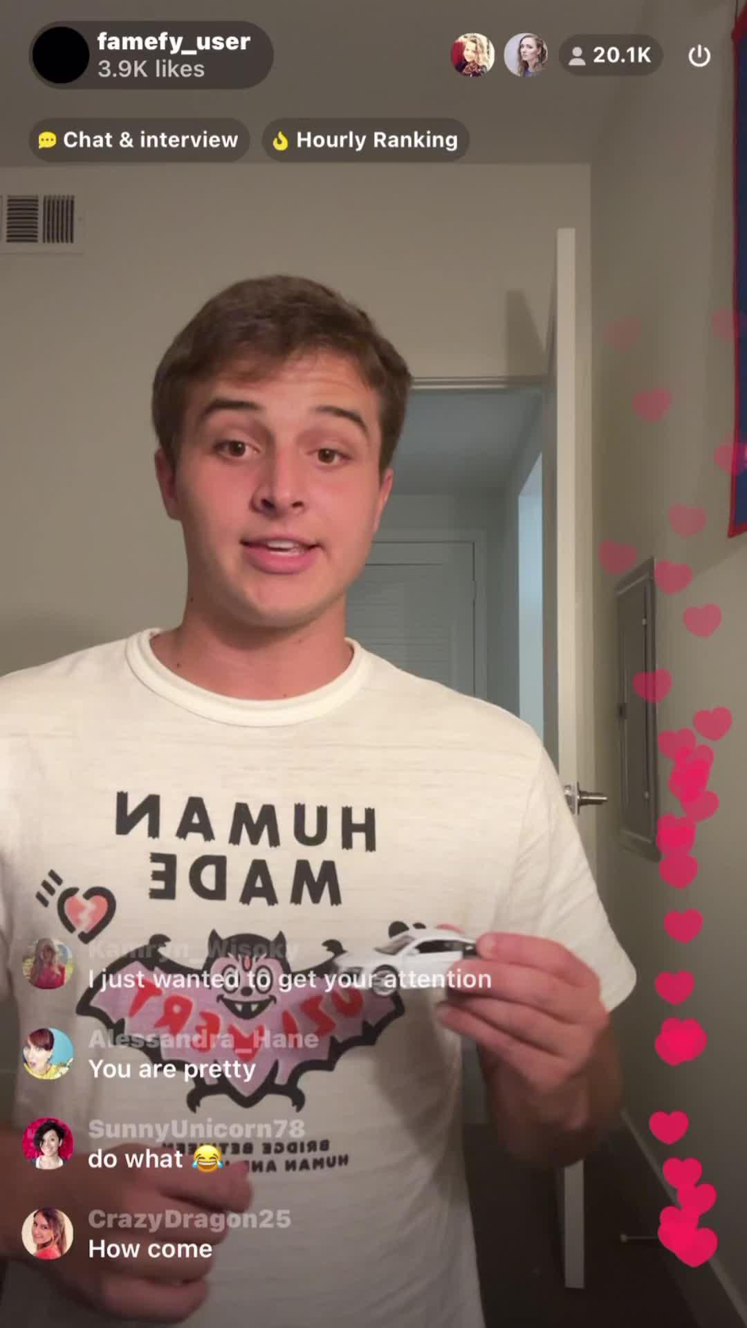 Go live with AI viewers!