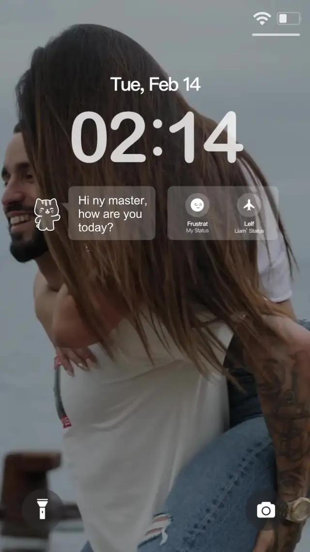 Raise a pet on lock screen!