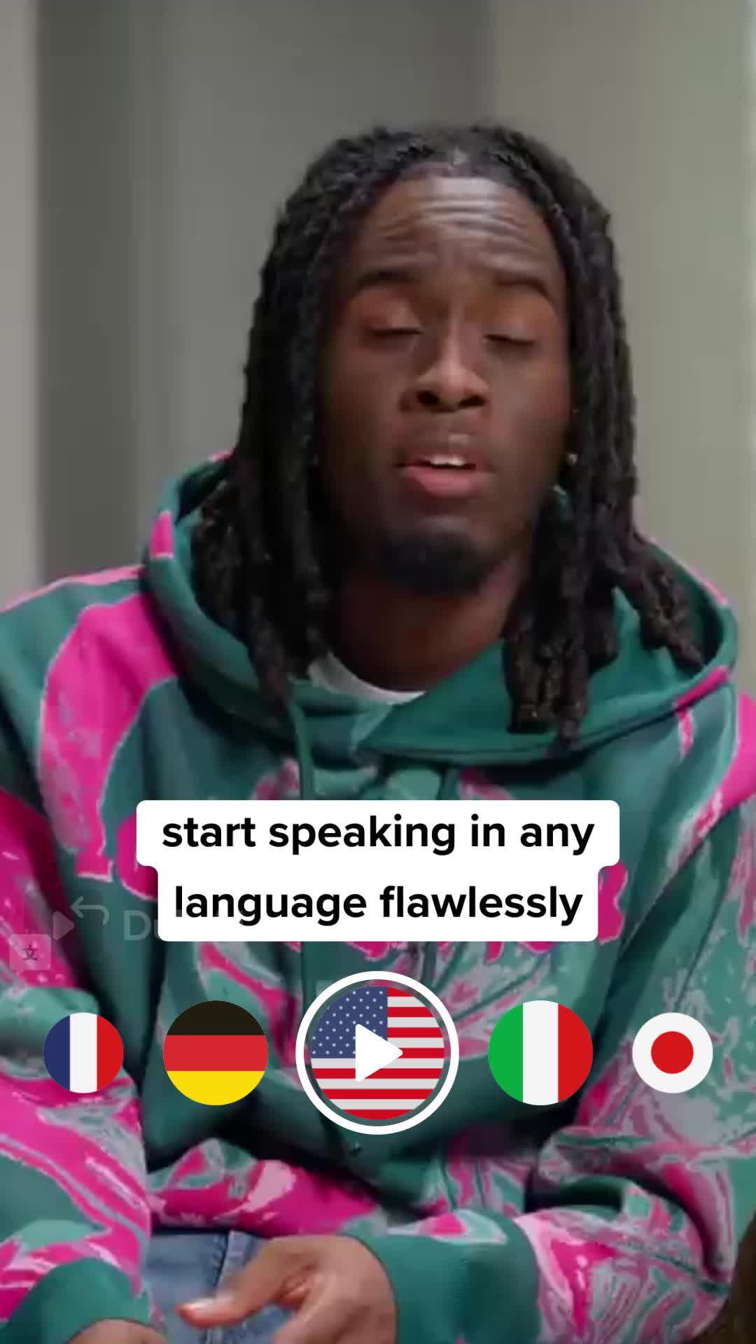 Speak in any language with AI