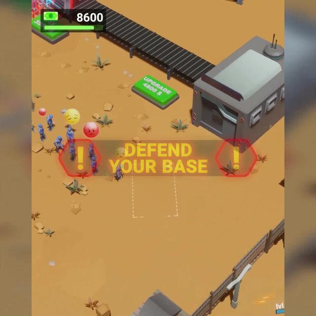 Build and manage your own army in this idle tycoon game!