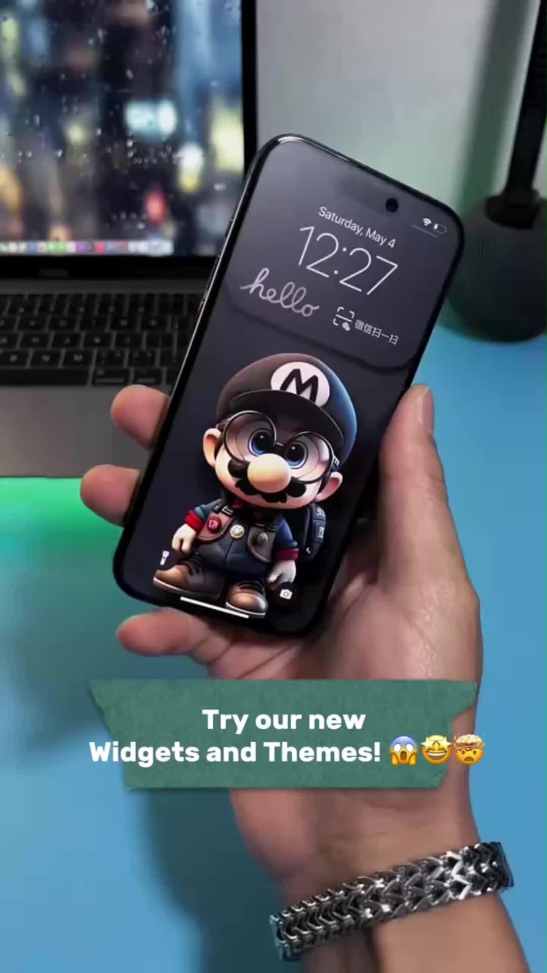 Set exclusive widgets & themes for your iPhone!