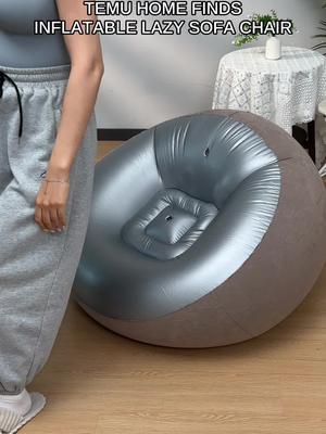 Temu home finds ✨ this inflatable sofais a must ✨ #temu #temumusthaves #temuhome #dormlife #hostingtips #hosting #sleepovers #temufinds