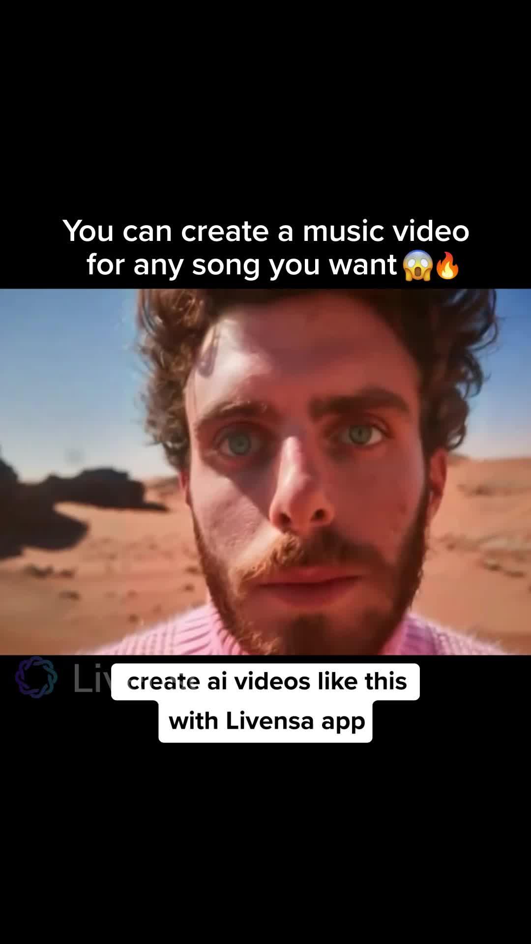 Create Al videos with your own words on mobile