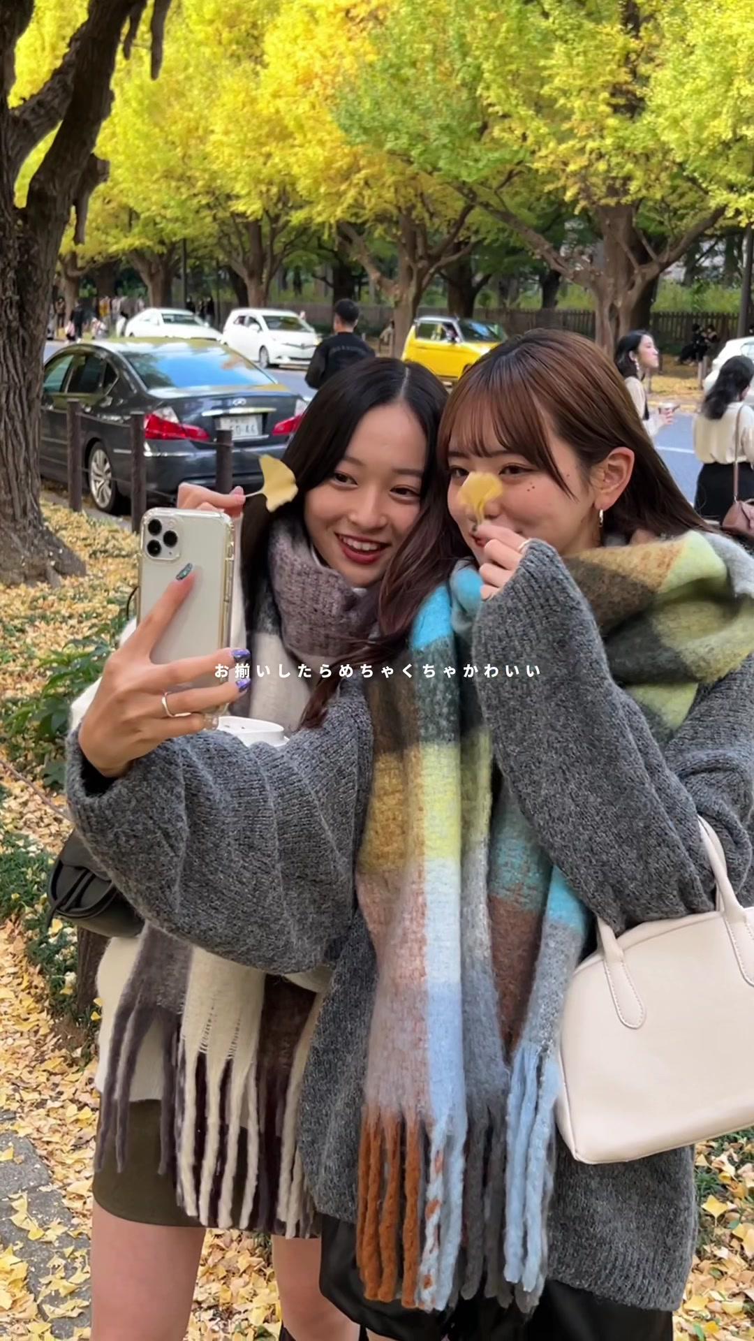 今年のマフラーもう用意した？🧣🎅🏻 #クリスマスプレゼント #カップルコーデ #お揃いアイテム #マフラー #マフラーコーデ #おすすめ