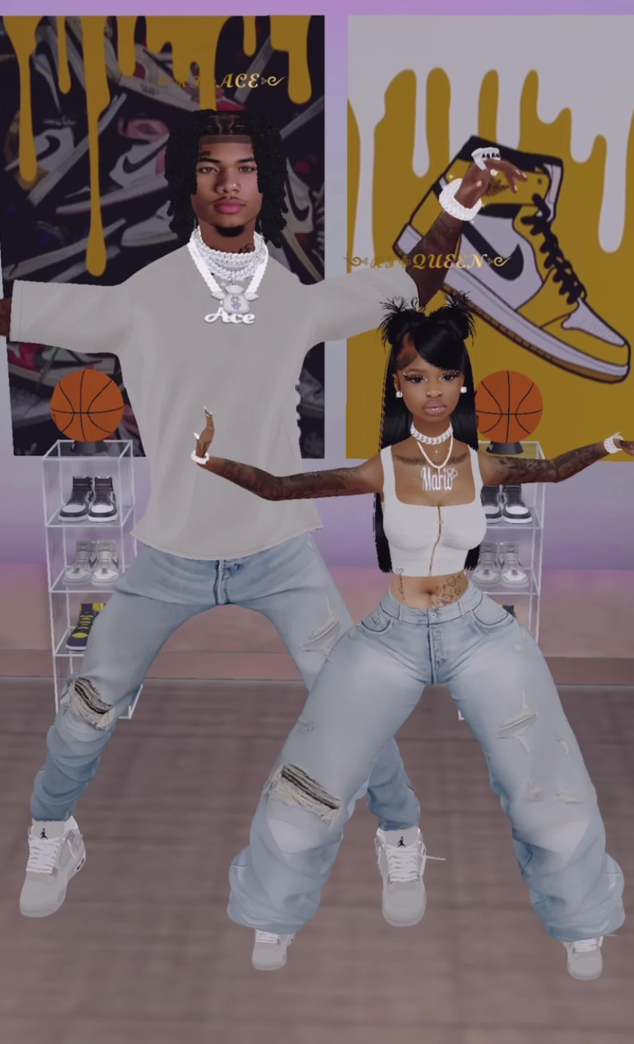 Hehe We Ate🤍🤍 Stankaa @༺ℛℱ𐮛𝓐𝓒𝓔༻ 🤪 #fy #fyp #MarioWife #blowthisup #viralvideo #imvu #imvutiktok #imvufyp #queen #runthisup #viral #goodvibes💕 #foryoupage❤️❤️ #royal #royalfamily #royalqueen #couplegoals