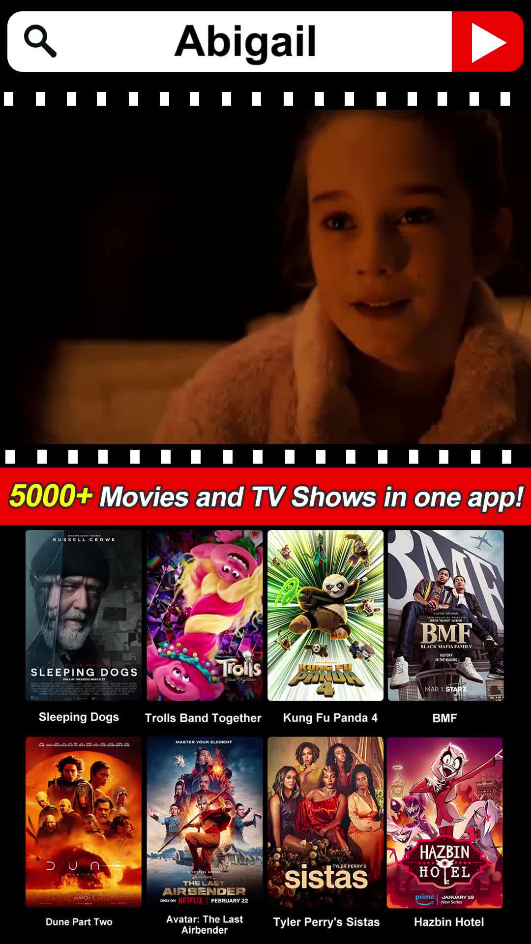 Download for free this powerful movie app