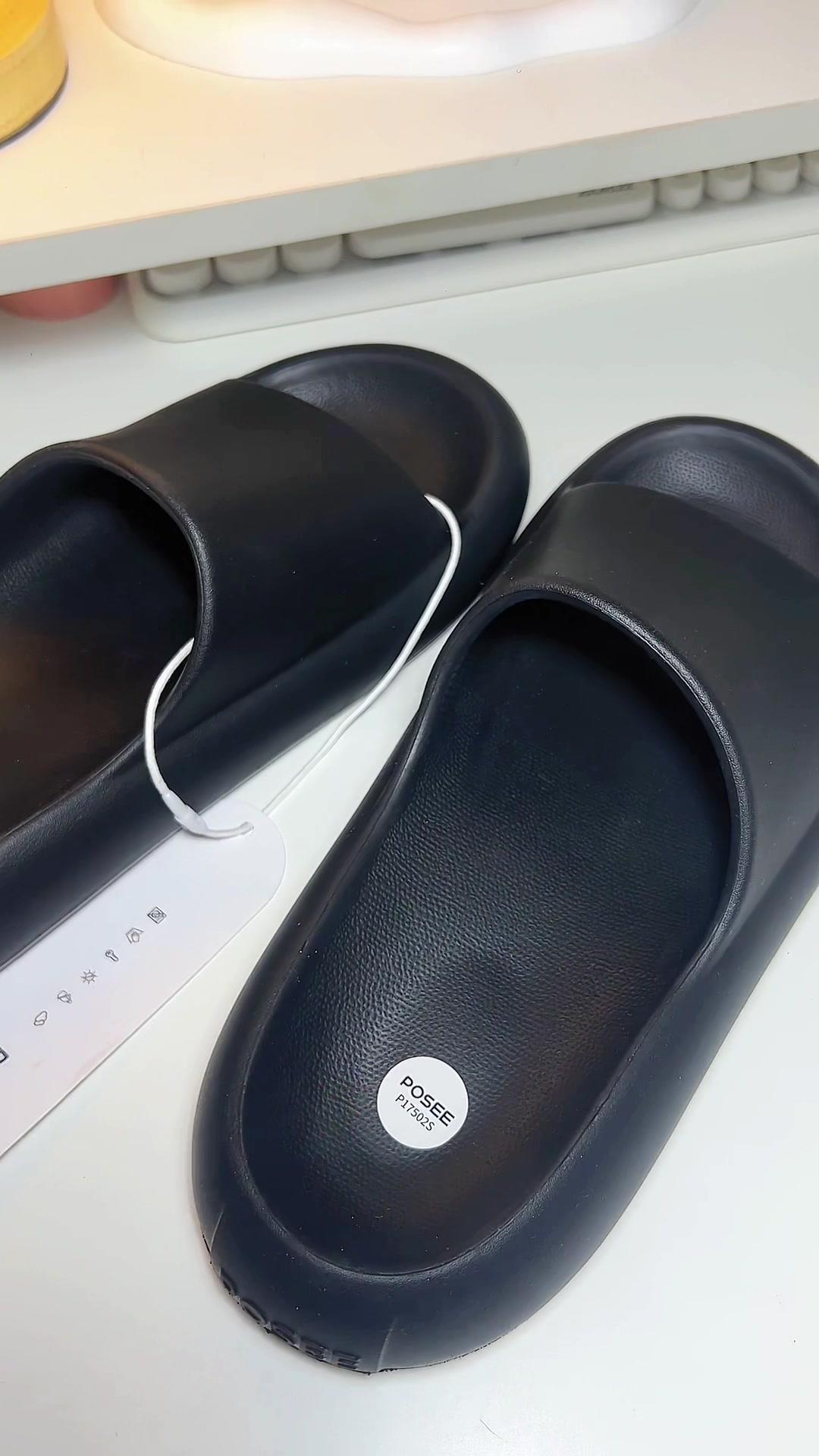 พิกัดหน้า Bio เลยค้าบ🩴🖤✨ #แอปส้ม #ช้อปเลยไม่ตกเทรนด์ #รองเท้าโพซี่