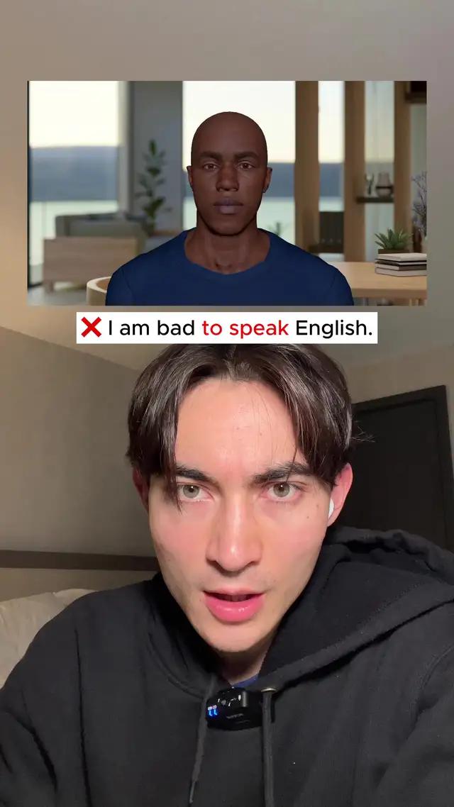 Don't be shy to speak English! Become fluent speaker with AI Tutor!