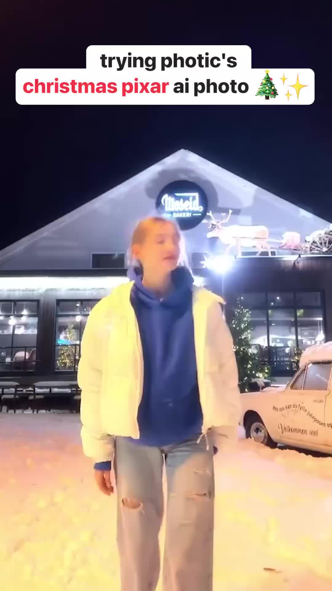 Create fun xmas photos with your lover now!