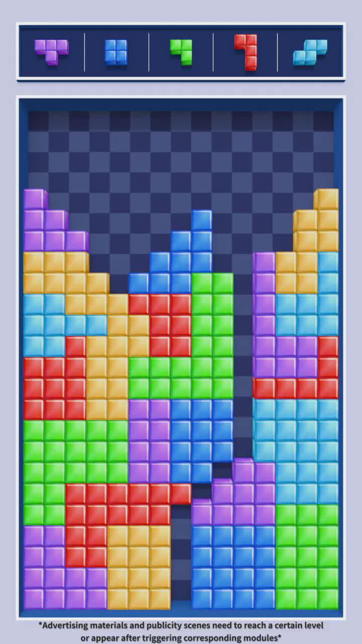 Play a new blocks puzzle every day! Try for free!