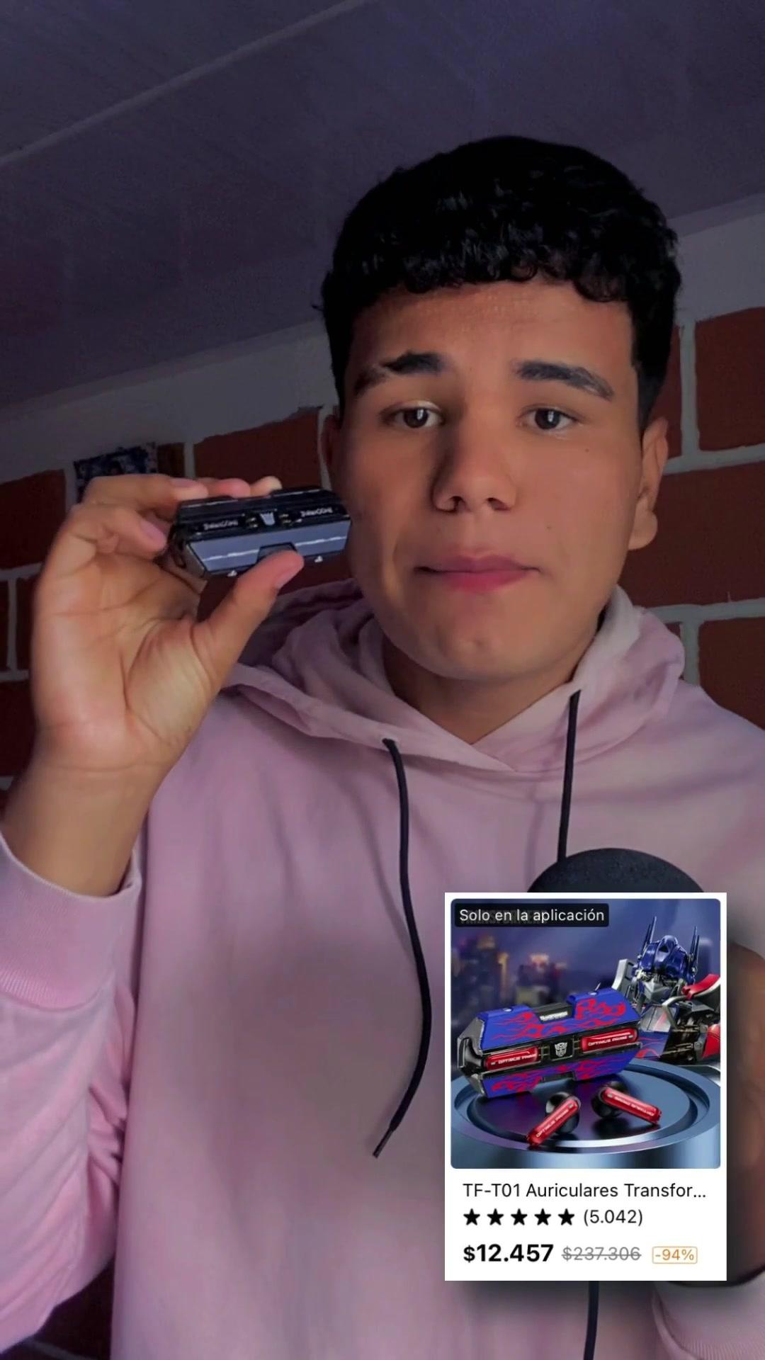 Codigo: dpv4989 en la barra de busqueda en #temu para obtener hasta 90% de descuento #temuhaul #temufinds #auriculares #transformers #transformadores #fyp #parati #headset #audifonos #audifonosbluetooth