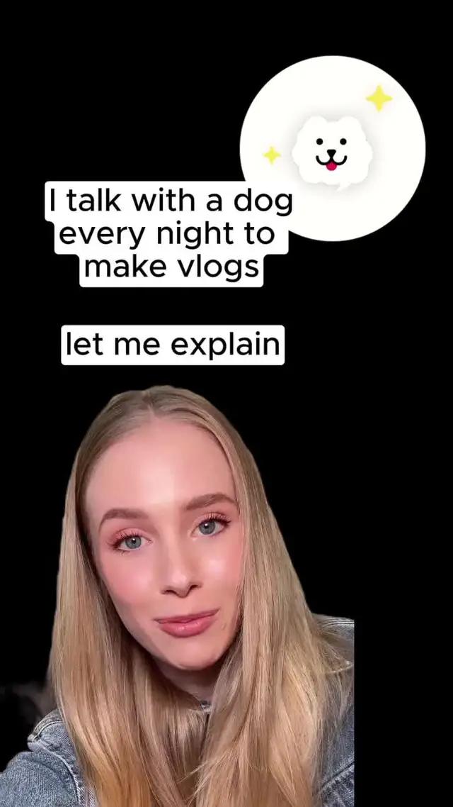 🐶 who else talk with their dog? tag a friend!