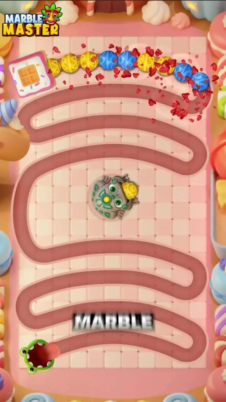 The game used to play called ZUMA is back！
