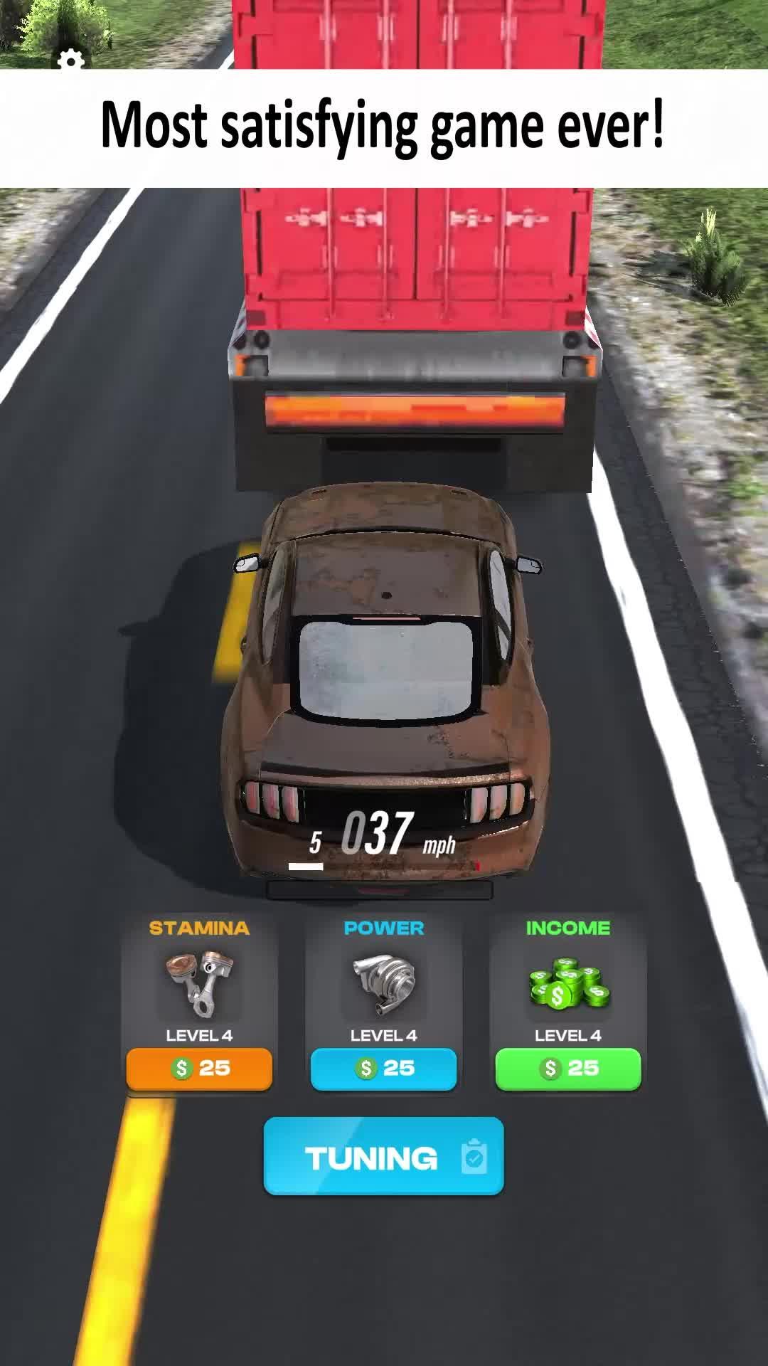 Nothing is better than overtake in the highway!