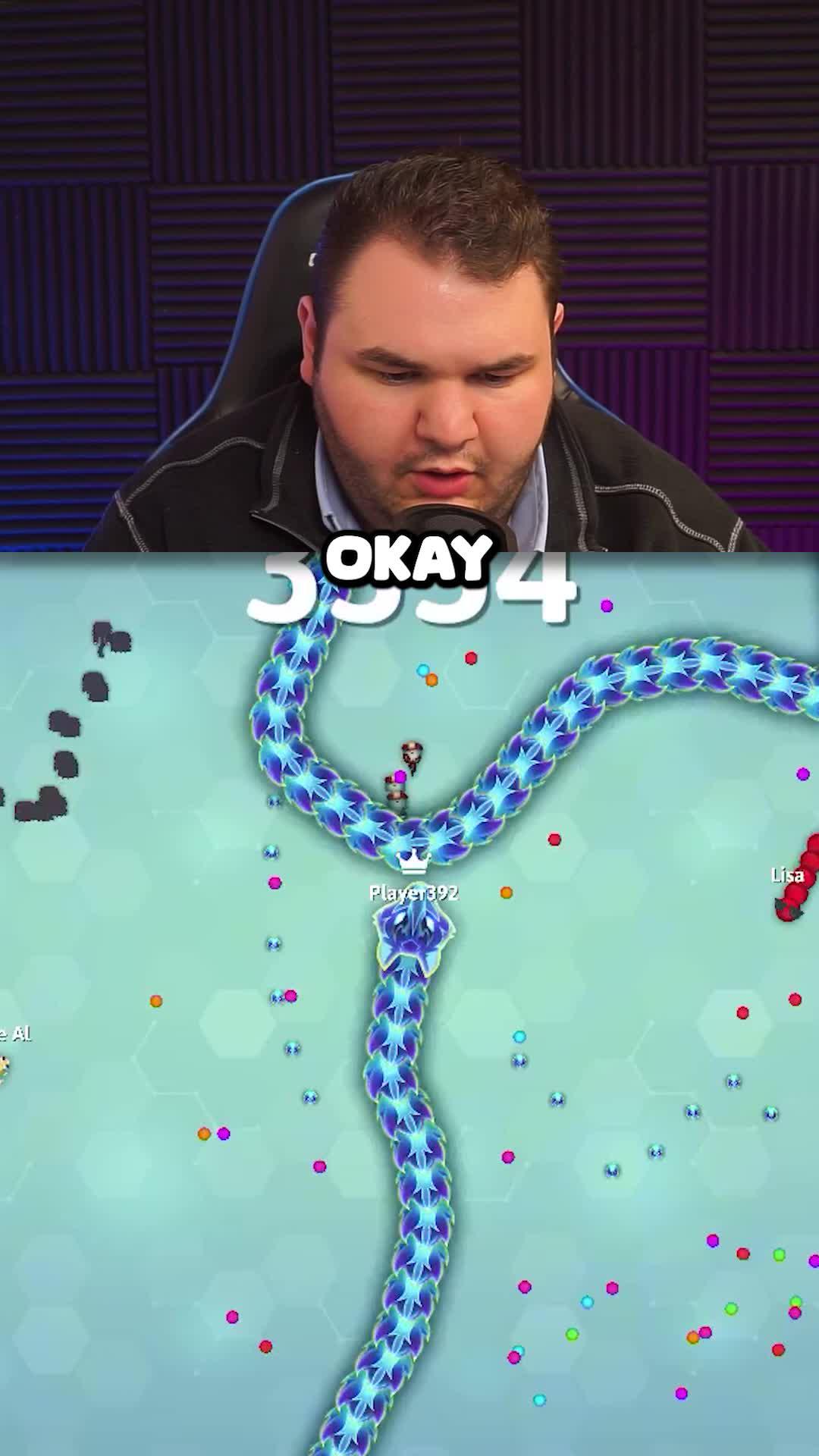 Most popular Snake io game