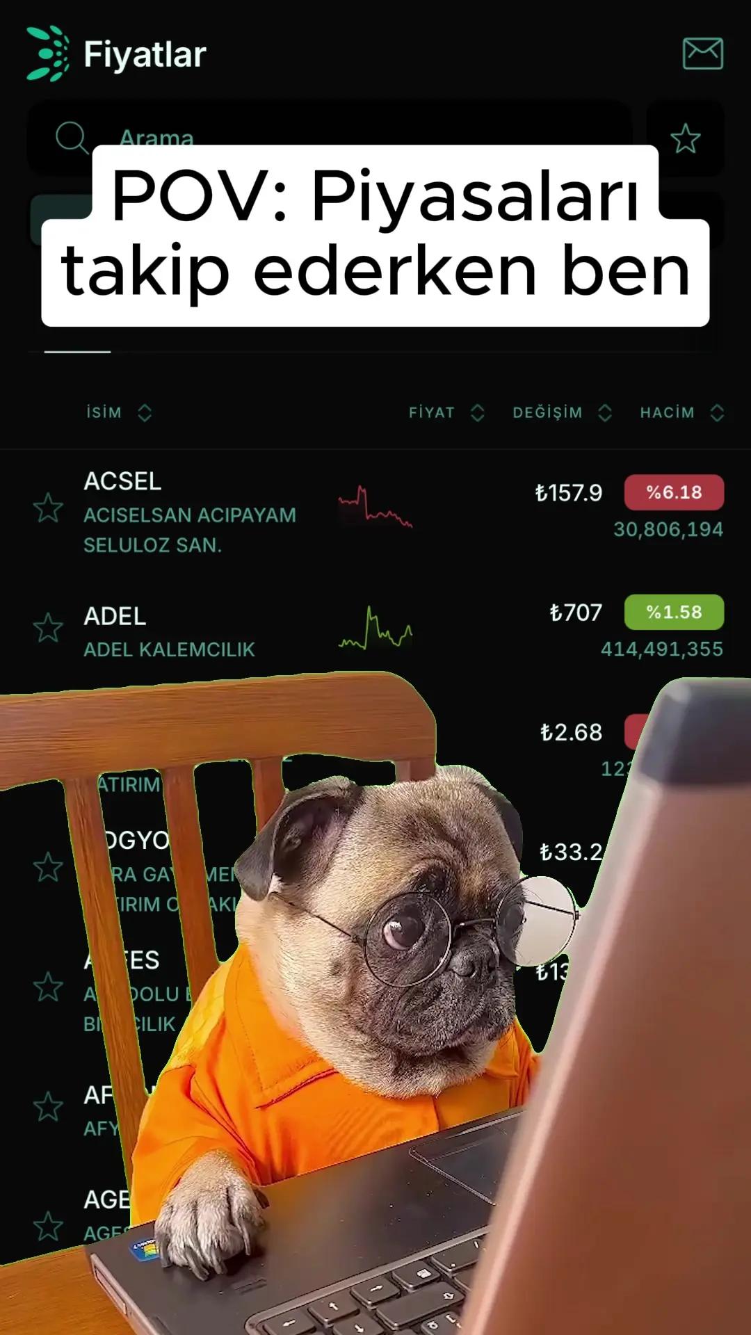 BtcTurk | Hisse'yi hemen indir piyasaları kullanıcı dostu arayüzü ile istediğin her yerde anlık takip et!🤩 #BtcTurkHisse #hisse #btcturk #yatırım #borsa #pov #piyasa 