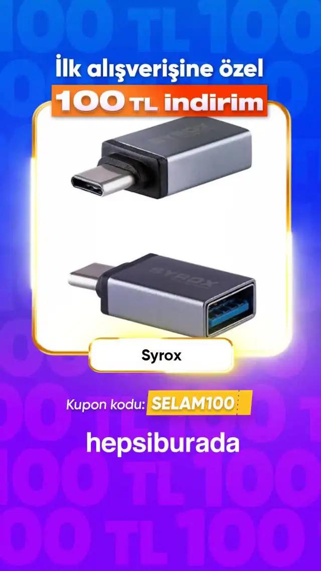 SELAM100 kodu ile ilk alışverişinde 100 TL indirim!