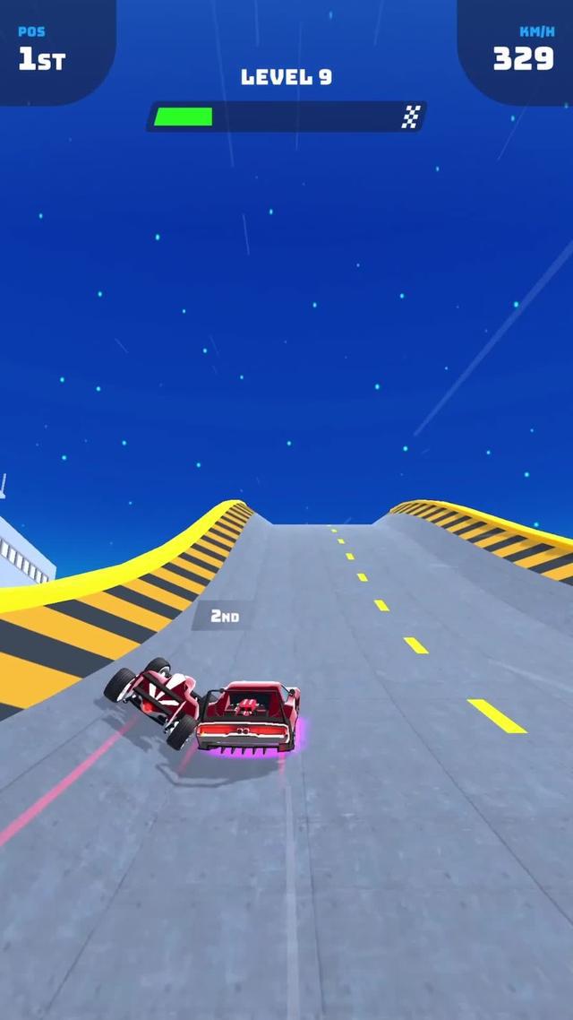 Race without brakes!