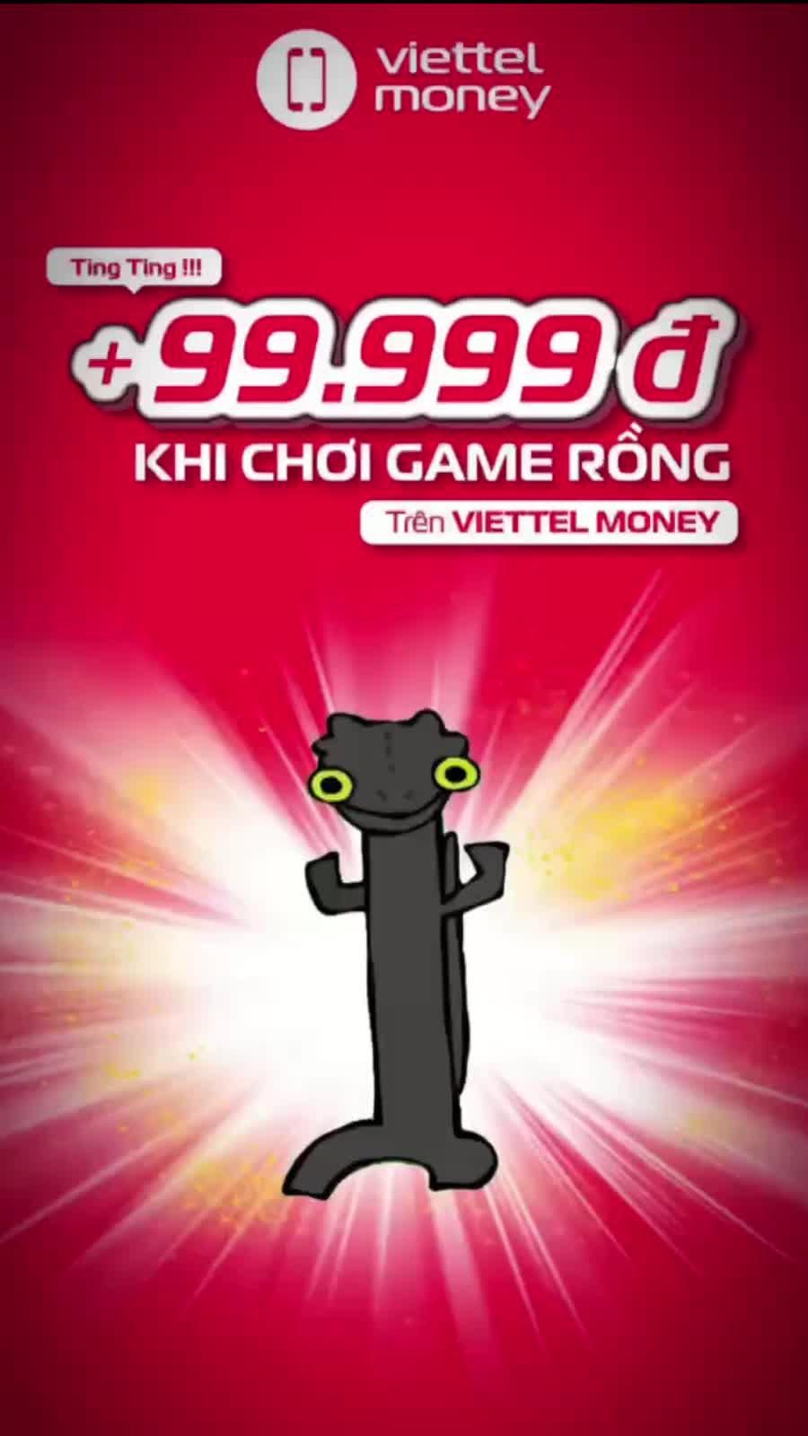 Trải nghiệm game Rồng trên Viettel Money nhận thưởng tới 99.999đ #ViettelMoney #viettel