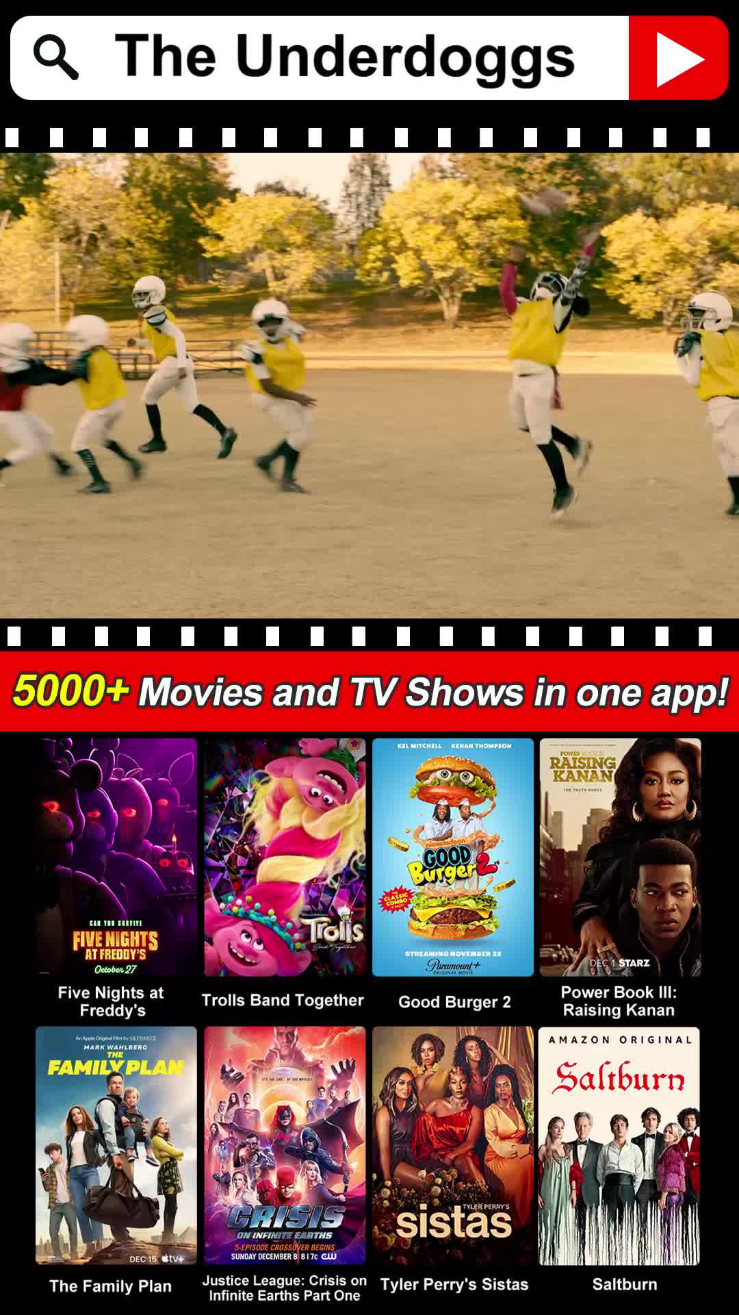 Watch blockbuster movies as you like