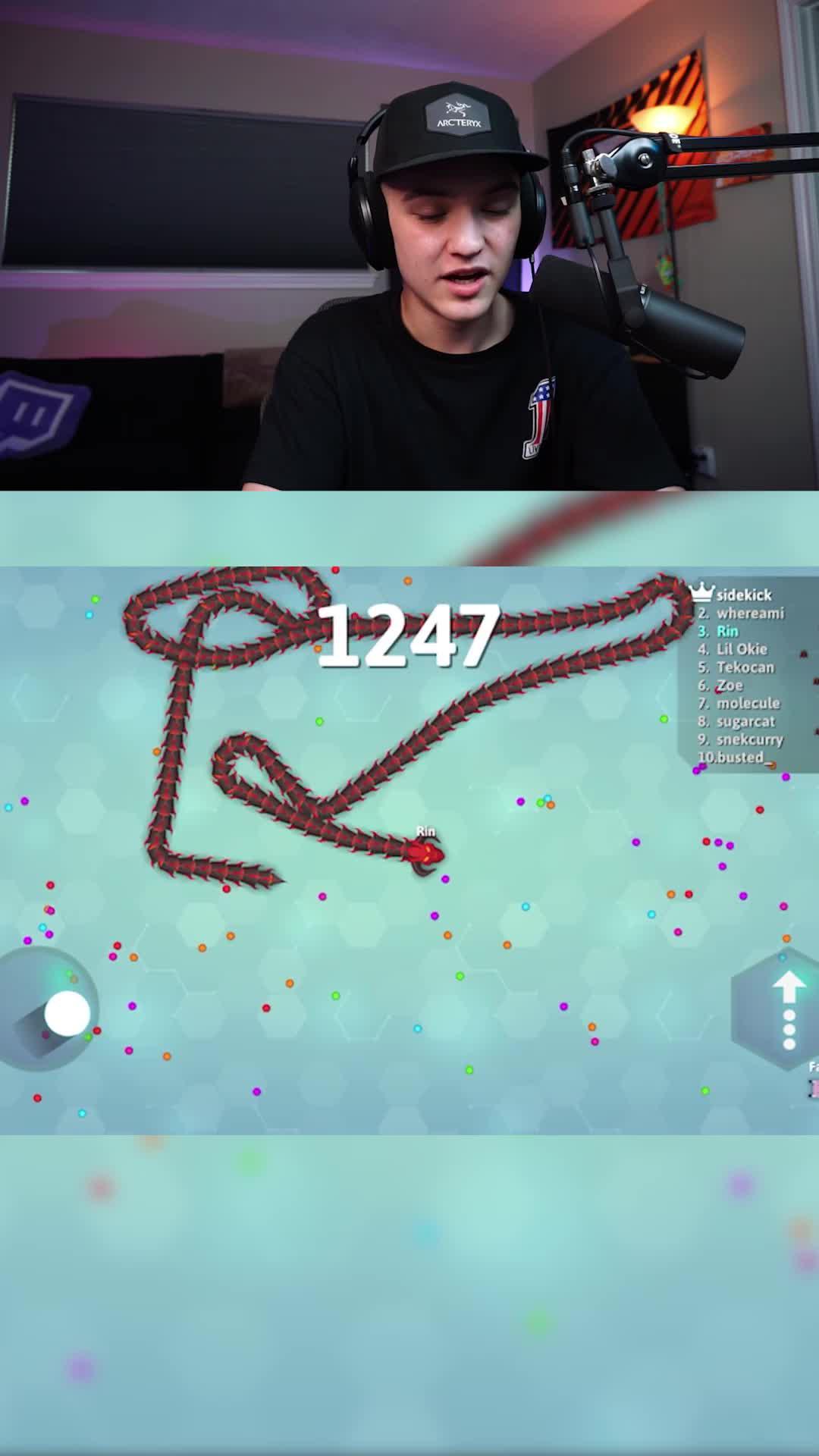 Most popular Snake io game