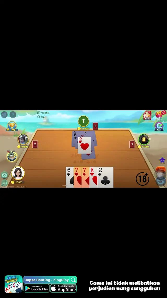 Big 2 Capsa Banting no.1 di Game Mobile