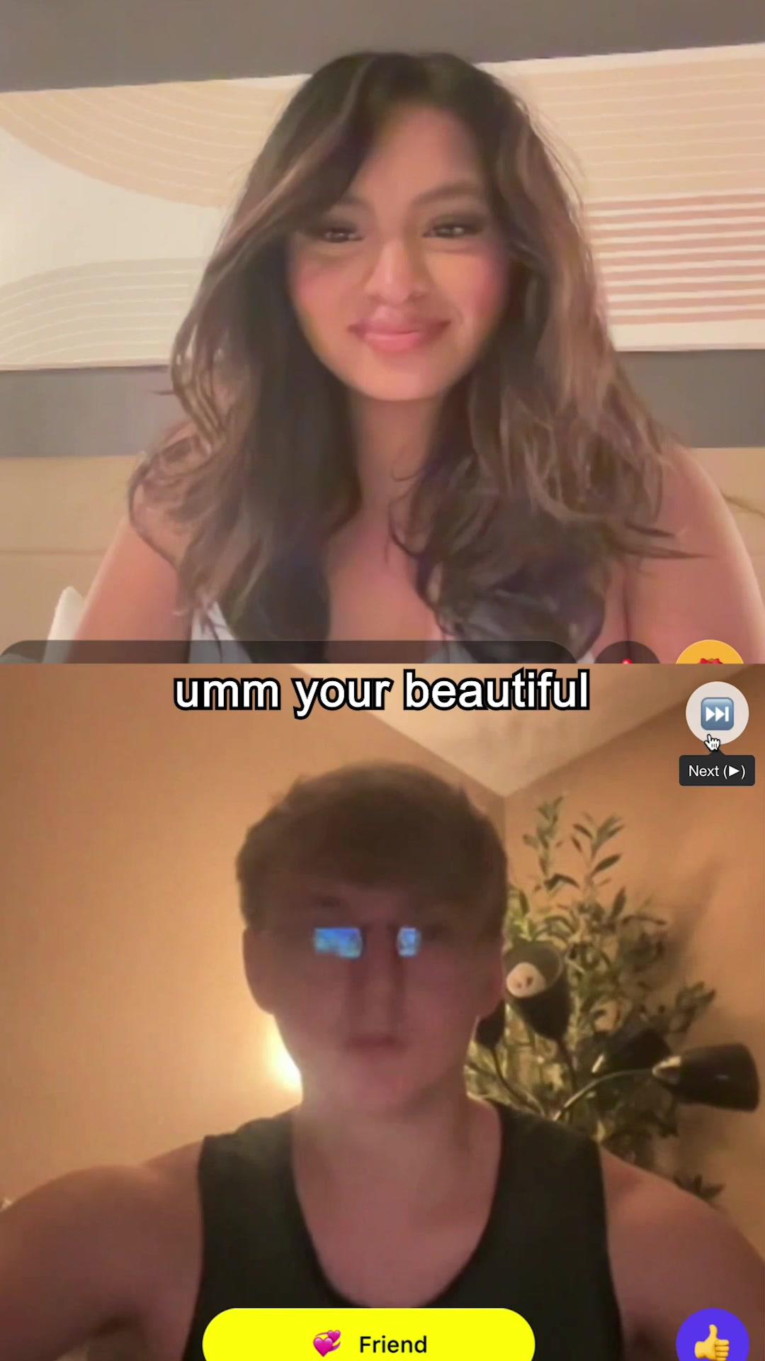 Lip sync prank 😂 #Monkeycool #funny #prank #skanter #couple