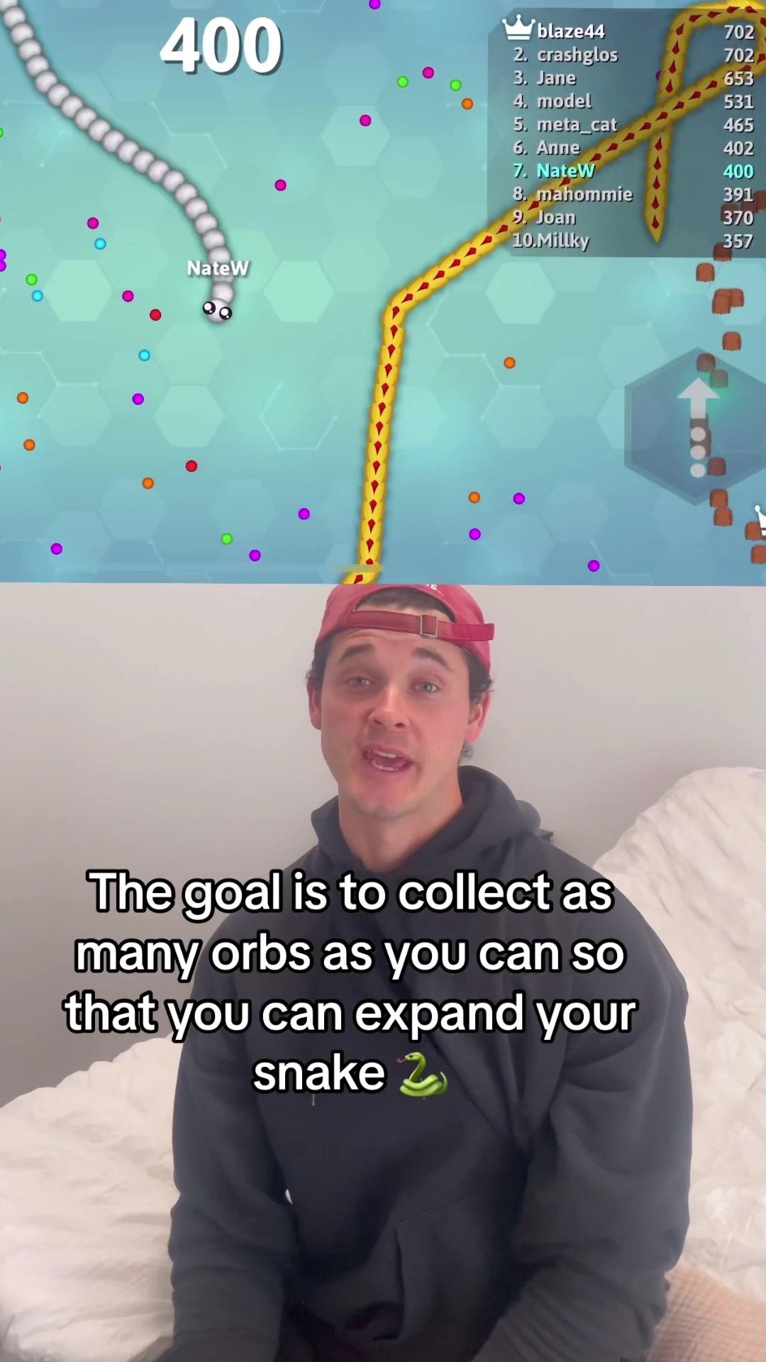 I’M ADDICTED!!!😬😬 #snakeio ##snakeiochallenge #junglejamboreeonsnakeio #fyp