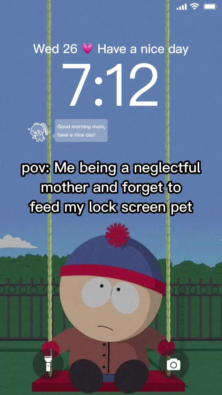 Raise a pet on your lock screen!