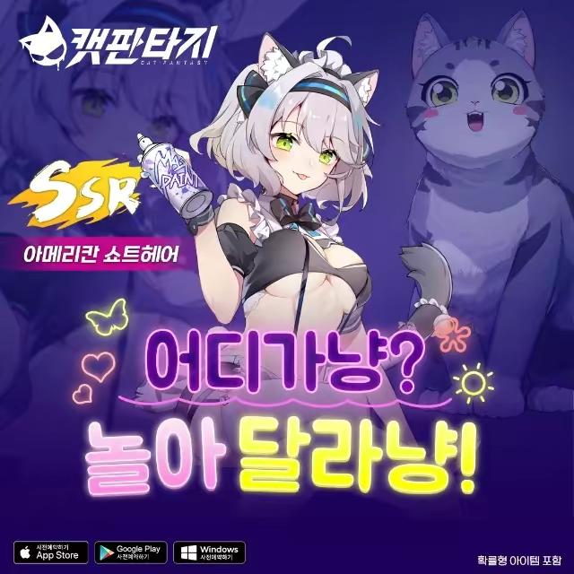 우리집 고양이가 귀여운 소녀라고?!