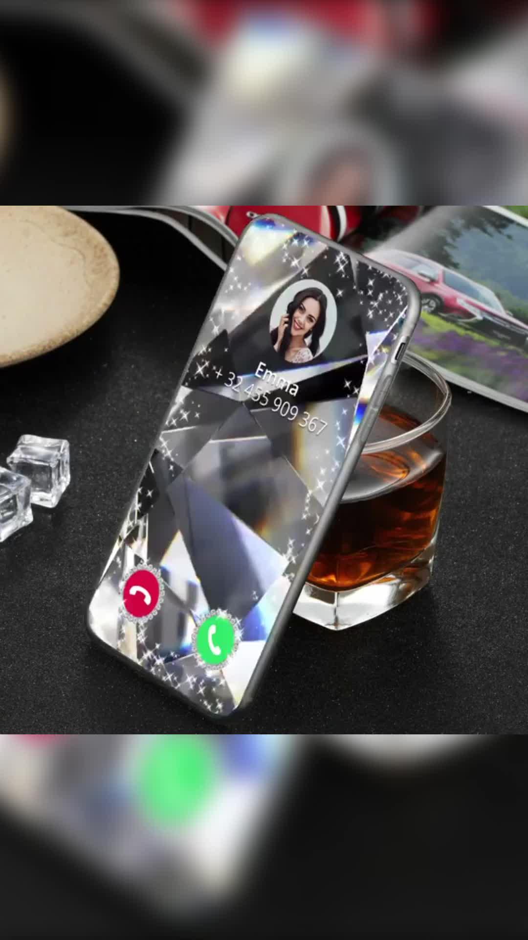 Choose theme for incoming caller