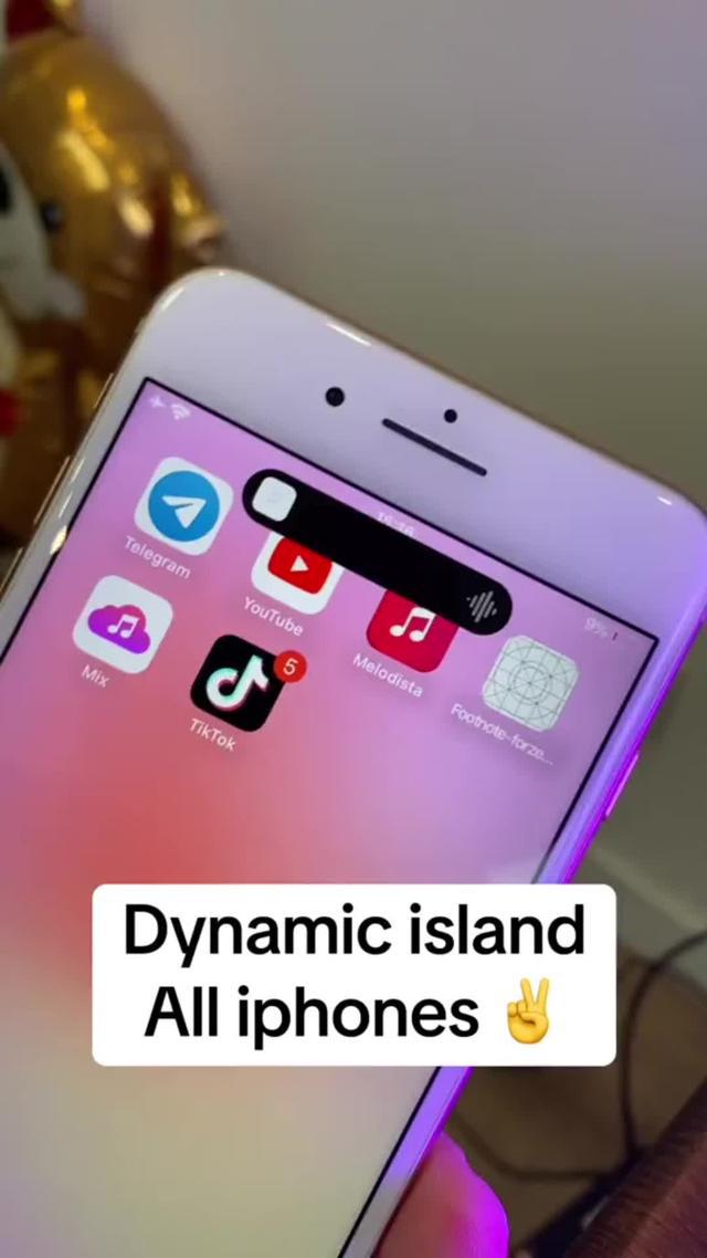 Île dynamique pour n'importe quelle version d'iPhone !