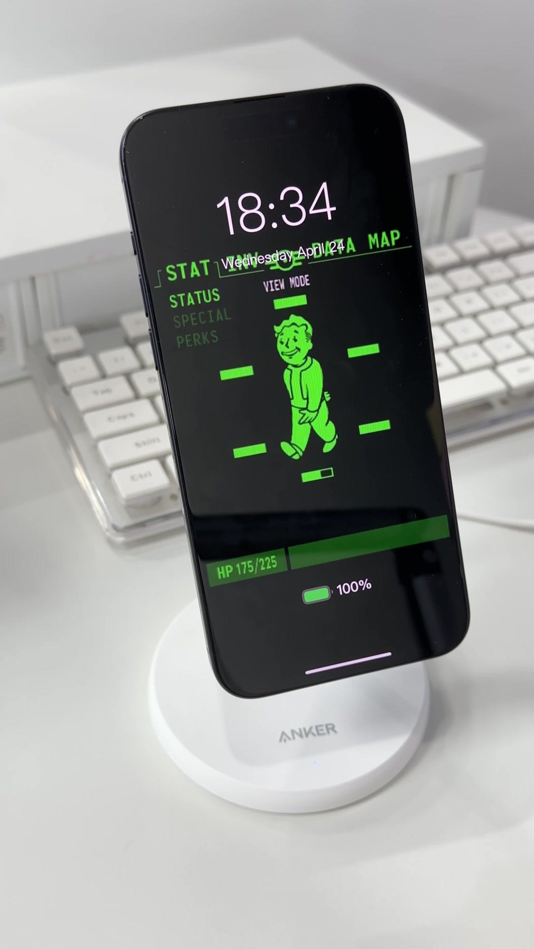 Do you have your own 1:1 Pip-Boy replica yet? from the micowidget app#fallout   #tv   #pipboy  #watch     #collectible   #cosplay    #gaming  #applestore   #pipboy3000  #micowidget #charginganimation #fyp