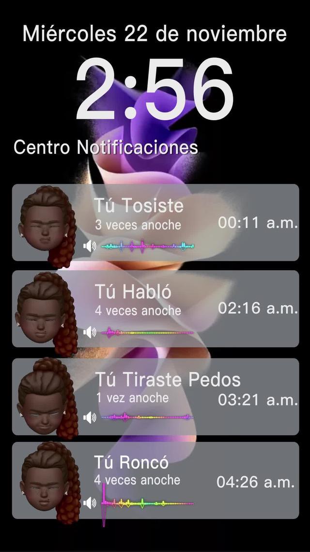 ¿Roncaste fuerte anoche? ¡Descárgalo para descubrirlo!