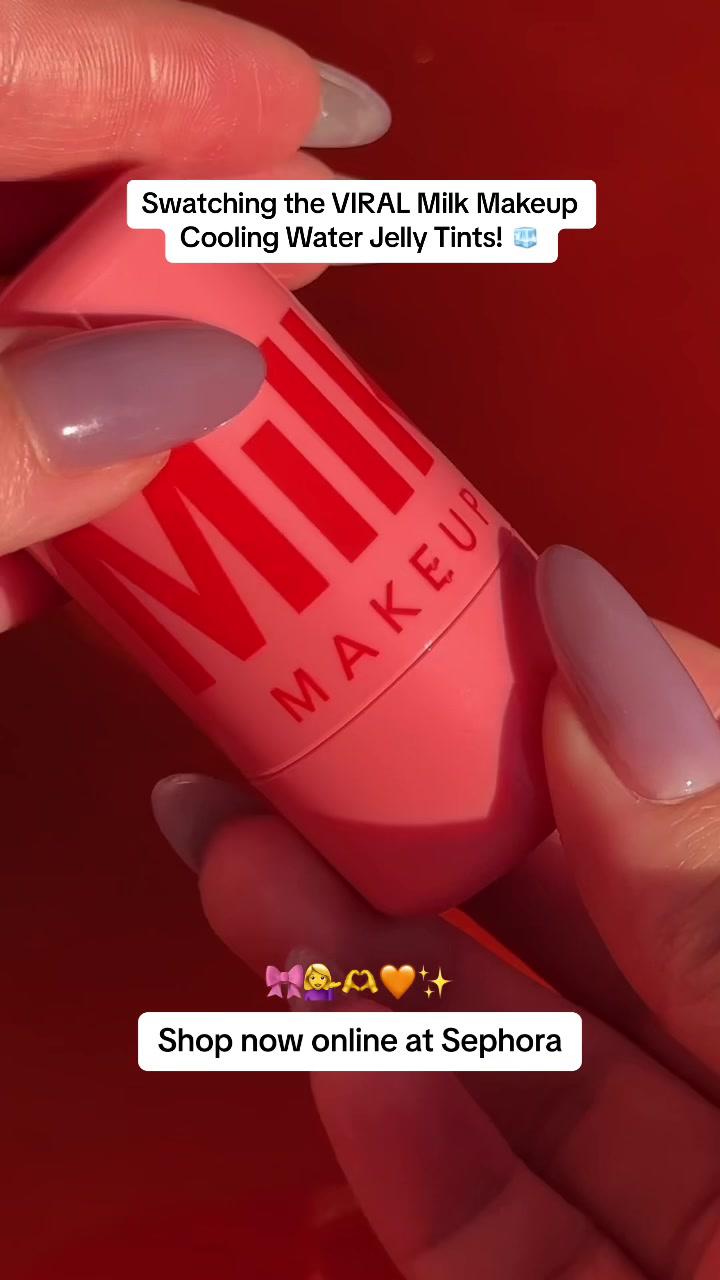 JUST DROPPED : @milkmakeup VIRAL SOLD OUT Jelly Tints are now available at Sephora 🎀 #milkmakeup #jellytint #milkmakeupjellytint #sephoraaustralia #viralmakeup #viralmakeupproducts #fy #fyp