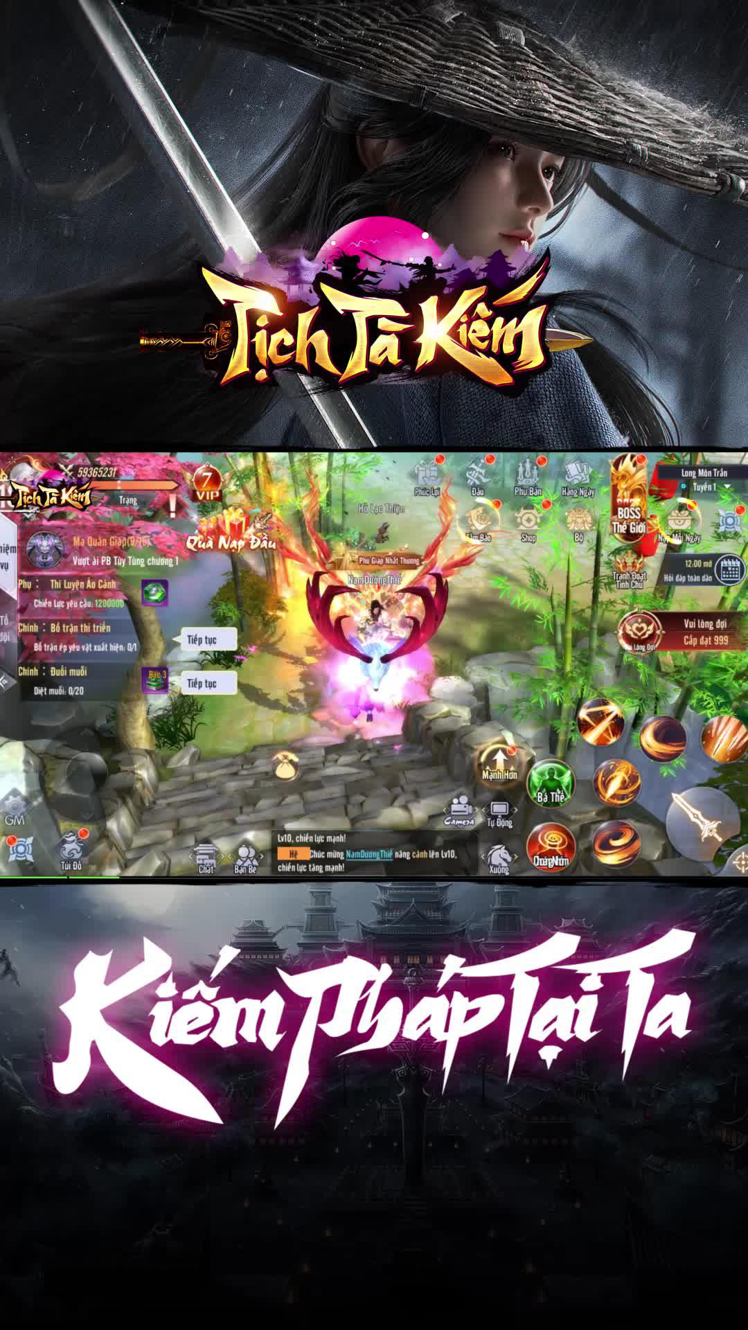 Farm quái nhận Trang bị Đỏ, diệt Boss nhận Pet, Cánh, Thần khí xịn sò! Nhanh tay!