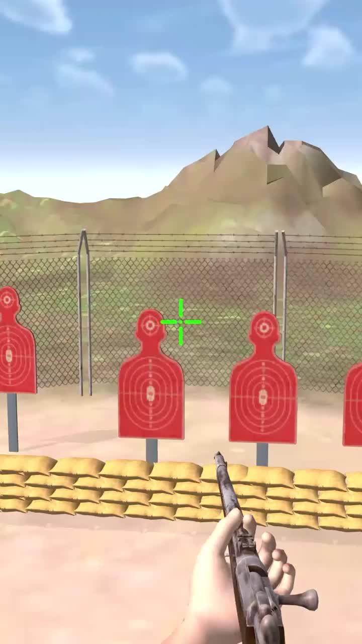 Army commander at battle front