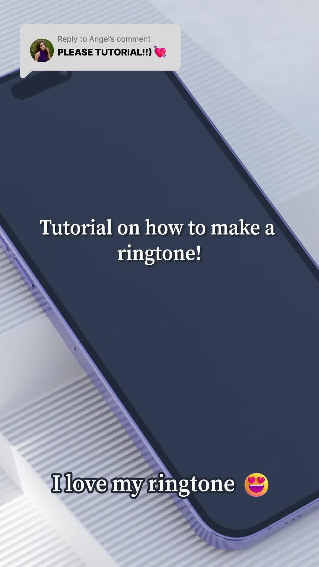 How to set a personal Ringtone?