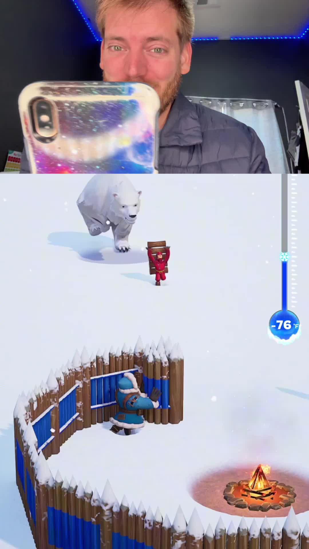 Face the challenge and don't get cold feet!