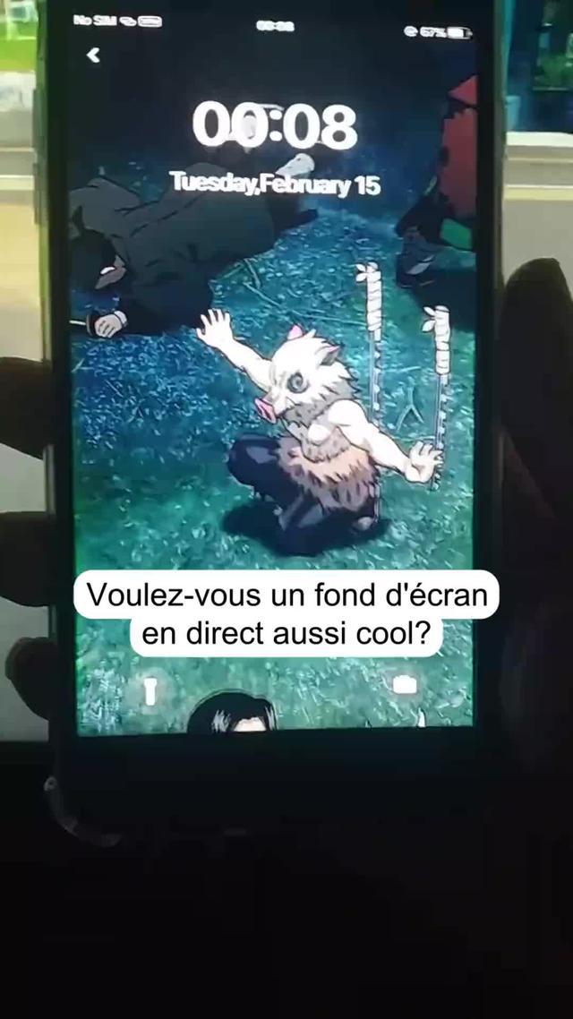 Un robinet change votre fond d'écran!!